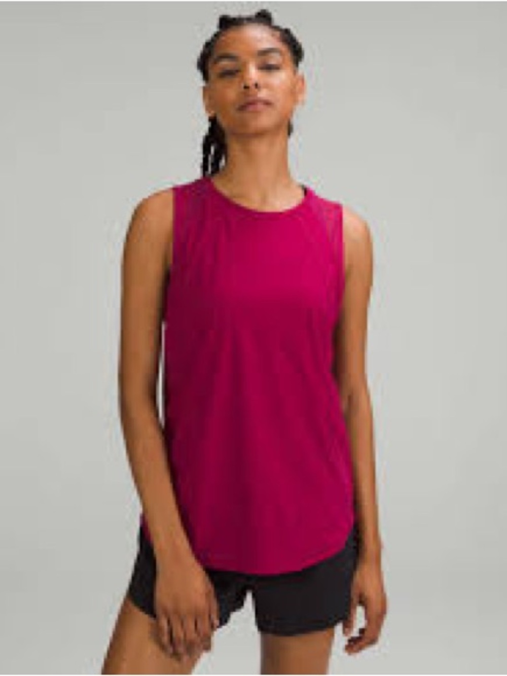 lululemon athletica sculpt tank - Raspberry l